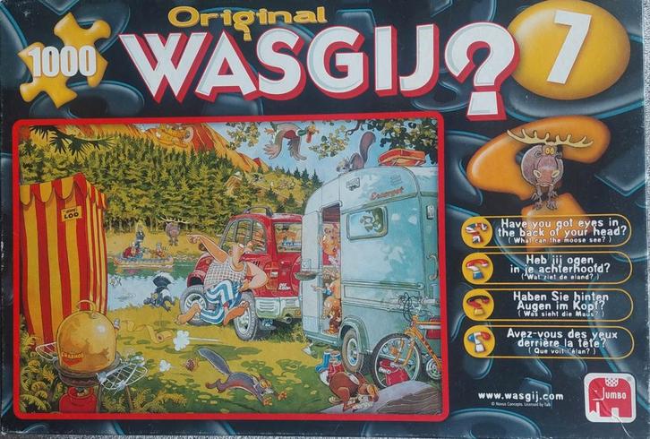 Puzzels o.a. Wasgij, Hobby en Vrije tijd, Denksport en Puzzels, Zo goed als nieuw, 500 t/m 1500 stukjes, Ophalen