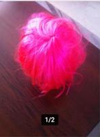 Dames pruik roze, Sieraden, Tassen en Uiterlijk, Uiterlijk | Haarverzorging, Ophalen of Verzenden, Zo goed als nieuw, Pruik of Haarverlenging