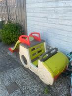 Smoby Adventure speelhuis auto met glijbaan en zandbak, Ophalen of Verzenden, Zo goed als nieuw, Overige merken