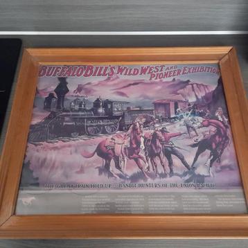 Oude poster Buffalo Bill's Wild West exhibition beschikbaar voor biedingen