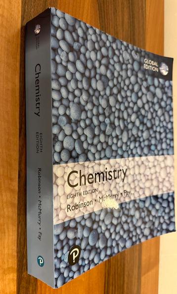 CHEMISTRY EIGHT (GLOBAL) EDITION Robinson, McMurry, Fay beschikbaar voor biedingen