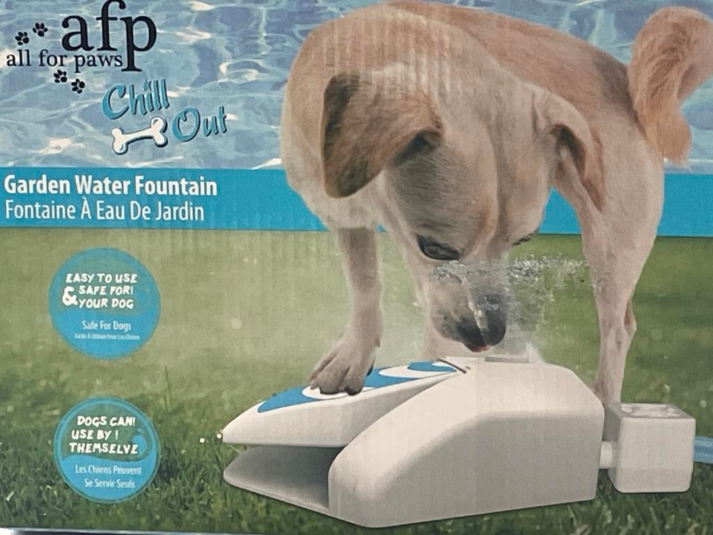 Waterfontein voor honden (all for paws), Dieren en Toebehoren, Hondenspeelgoed, Ophalen of Verzenden, Zo goed als nieuw, Waterspeelgoed