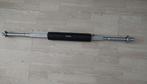 Tunturi halterstang chroom 120 cm l Ø 30 mm + Nekbeschermer, Ophalen of Verzenden, Zo goed als nieuw, Halterstangen