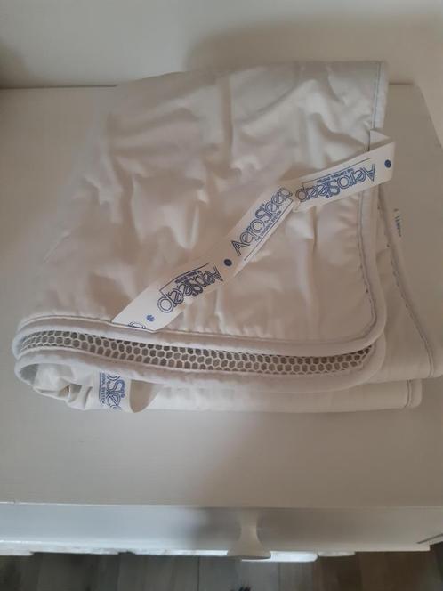 Aerosleep matrasbeschermer 120 x 60 cm, Kinderen en Baby's, Kinderkamer | Beddengoed, Zo goed als nieuw, Overige typen, Wit, Jongetje of Meisje