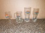 Verschillende merken bierglazen en bierpullen, Ophalen, Gebruikt, Glas of Glazen, Overige merken
