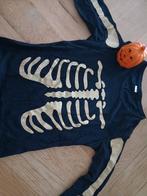 Halloween Skelet Shirt - Maat 134/140, zwart, goud, Ophalen of Verzenden, Zo goed als nieuw, 134 t/m 140, Jongen of Meisje