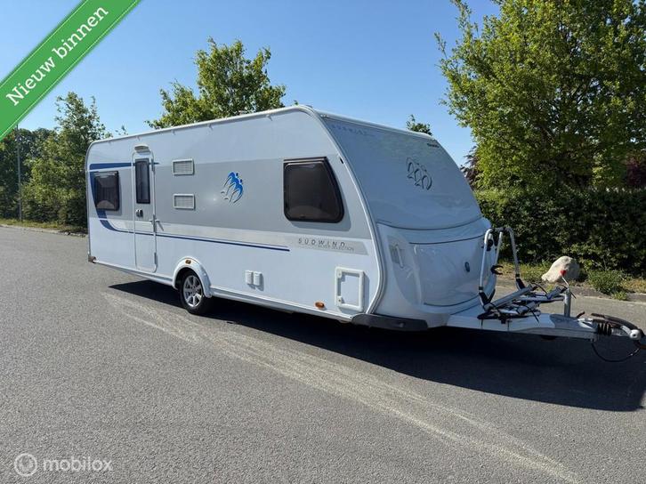 Knaus Sudwind Silver 590 FUS 2019 Grote rondzit/ zeer netjes, Caravans en Kamperen, Caravans, Bedrijf, tot en met 5, 1250 - 1500 kg