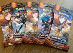 Pokémon Sun & Moon Burning Shadows sleeved boosters, Ophalen of Verzenden, Zo goed als nieuw, Booster