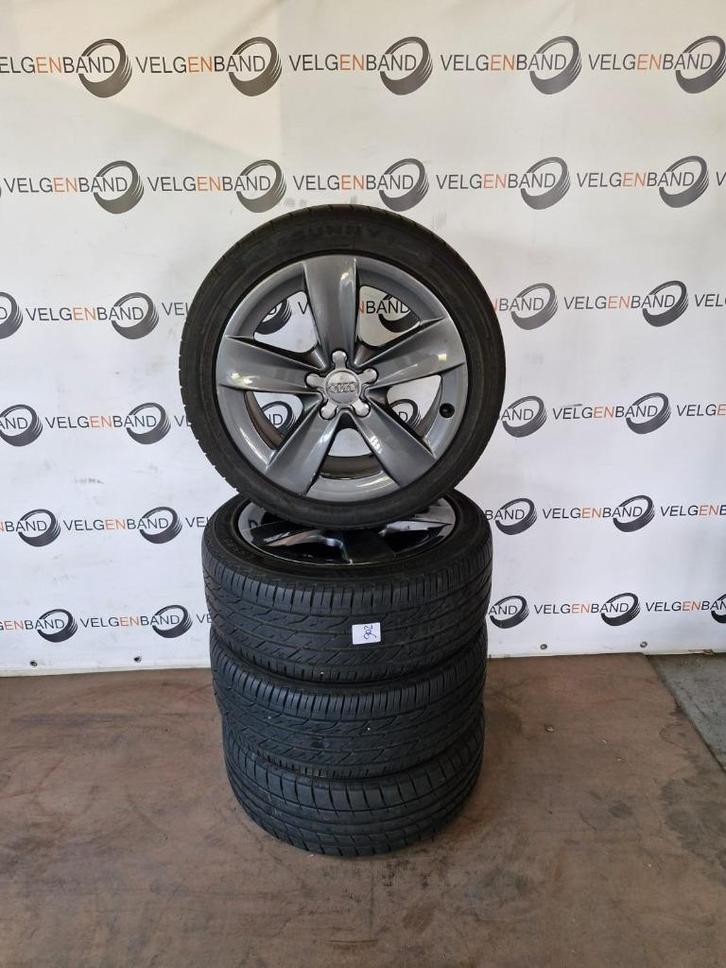 Zomerset Audi A3 8P 225 45 17 5x112 57,1 Donkergrijs, Auto-onderdelen, Banden en Velgen, Banden en Velgen, Zomerbanden, 17 inch