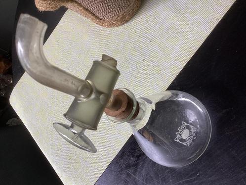 Vintage SCHOTT JENAer G20 labaratorium GLAS met afsluiter, Antiek en Kunst, Antiek | Glas en Kristal, Ophalen of Verzenden