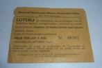 Lot Loterij BNMO Noord-Brabant 1965, Verzamelen, Nederland, Overige typen, Landmacht, Verzenden