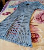5 Mooie jurken, Made in Italy, Blauw, Maat 42/44 (L), Nieuw