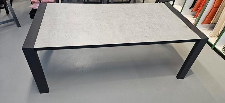 Samos Tafel 200x100cm Ceramic Stone Blad, Tuin en Terras, Tuintafels, Nieuw, Rechthoekig, Aluminium, Ophalen of Verzenden