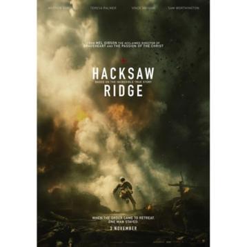 Hacksaw Ridge poster bij Stichting Superwens!