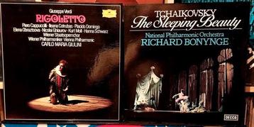 Verdi & Tchaikovsky Opera LP Boxen - Samen in één koop  beschikbaar voor biedingen
