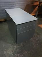 Zwaar Ahrend ladeblok met wit topblad, Postbus, Minder dan 50 cm, Ophalen of Verzenden, Zo goed als nieuw