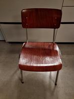 2 gratis kapotte schoolstoelen, Ophalen, Gebruikt, Bruin, Twee