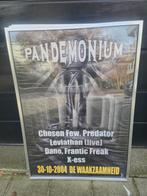 Pandemonium Poster - Hardcore Event 2004, Met lijst, Ophalen of Verzenden, A1 t/m A3, Muziek