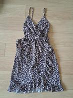 Leuke roze panter jurkje, one size, Kleding | Dames, Jurken, Maat 38/40 (M), Ophalen of Verzenden, Zo goed als nieuw, Roze