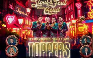 2 Tickets voor de Toppers 2025 STOUT & FOUT MAAR GOUD”  EDIT beschikbaar voor biedingen