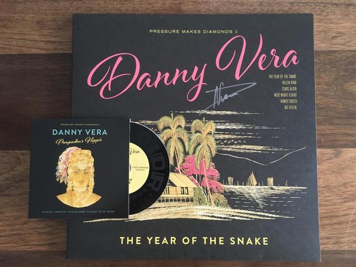 Vinyl LP + Cd Danny Vera Pressure Makes Diamonds 1&2 SIGNED, Cd's en Dvd's, Vinyl | Pop, Nieuw in verpakking, 2000 tot heden, 12 inch