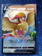 Pokémon kaart Pidgeot V #137 Lost Origin, Ophalen of Verzenden, Zo goed als nieuw, Losse kaart