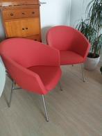 Artifort Megan kuipstoel, fauteuil set van 2, Ophalen, Gebruikt, Minder dan 75 cm, Stof
