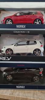 3x VW Golf 6 GTI Norev, Hobby en Vrije tijd, Modelauto's | 1:18, Ophalen of Verzenden, Nieuw, Norev