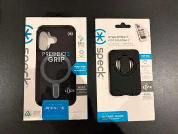 Speck Presidio2 Grip zwart iPhone 16 MagSafe incl StandyGrip beschikbaar voor biedingen