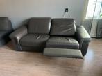 Te koop: antraciet bank ophalen Rotterdam centrum, Ophalen, Gebruikt, 100 tot 125 cm, Tweepersoons