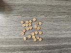 K 3 ) Aanbieding originele houten knopen 1cm nu 10 voor 1,00, Verzenden, Nieuw, Knoop of Knopen