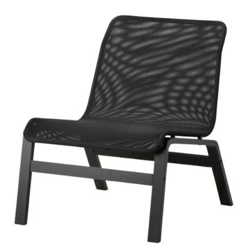 Z.G.A.N. NOLMYRA lounge stoel zwart ( Ikea) beschikbaar voor biedingen