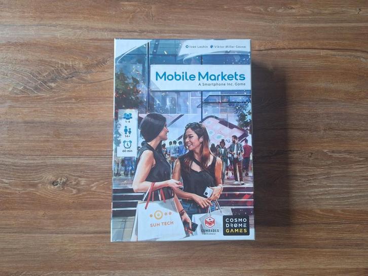 Mobile markets bordspel, Hobby en Vrije tijd, Gezelschapsspellen | Bordspellen, Zo goed als nieuw, Ophalen of Verzenden
