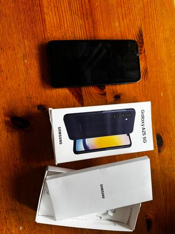 Samsung galaxy a25 5g blauw beschikbaar voor biedingen