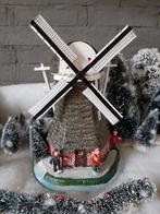 Kerstdorp met molen en huisjes, Ophalen, Overige materialen, Overige kleuren, Zo goed als nieuw