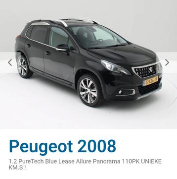 Peugeot 2008 | Luxe uitvoering | Lage km-stand | Nieuw APK beschikbaar voor biedingen
