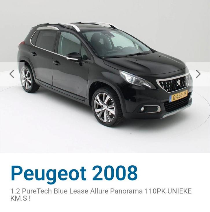 Peugeot 2008 | Luxe uitvoering | Lage km-stand | Nieuw APK, Auto's, Peugeot, Particulier, ABS, Achteruitrijcamera, Airconditioning