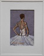 "Ballerina (X)" Schilderij met lijst, Verzenden