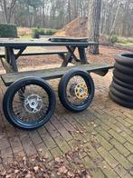 Supermoto Velgen 85cc + Extra Banden, Ophalen of Verzenden, Gebruikt