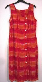 ZOMERJURK ROOD/ORANJE MAAT S MET PARELMOER KNOPEN, Ophalen, Zo goed als nieuw, Rood