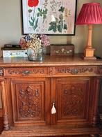 Antieke eiken kast, Huis en Inrichting, Kasten | Dressoirs, Ophalen, Gebruikt, Eikenhout