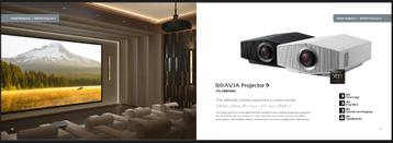 Sony VPL‑XW8100ES BRAVIA 9 promo + ISF! beschikbaar voor biedingen