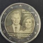Luxemburg 2015: Troonsbestijging Hendrik, Ophalen of Verzenden, Luxemburg, 2 euro, Losse munt