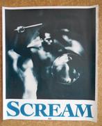 Scream poster Banging The Drum in gebruikte staat / punk, Gebruikt, Ophalen of Verzenden, Poster, Artwork of Schilderij