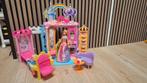 Barbie Dreamtopia Kasteel - Uitvouwbaar!, Ophalen of Verzenden, Zo goed als nieuw, Barbie