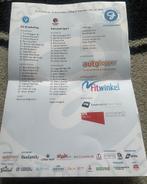 Opstelling De Graafschap-Helmond Sport 21-11-25, Ophalen of Verzenden, Nieuw, Poster, Plaatje of Sticker