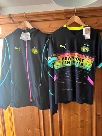 Psv Eindhoven puma set shirt en warmup jas maat L bnwt beschikbaar voor biedingen