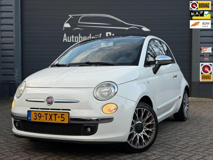 Fiat 500 C 0.9 TwinAir Lounge | Cabrio | Airco, Auto's, Fiat, Bedrijf, Te koop, 500C, ABS, Airbags, Airconditioning, Bluetooth