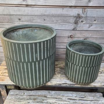 Mica decorations bloempot  beschikbaar voor biedingen