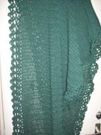 Omslagdoek legergroen met mooie kanten rand, Kleding | Dames, Mutsen, Sjaals en Handschoenen, Maat 46/48 (XL) of groter, Nieuw